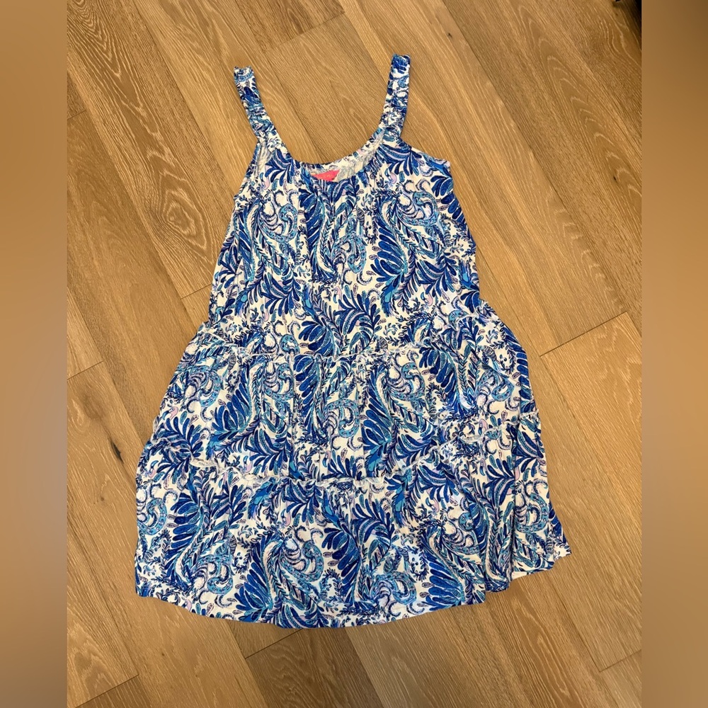 Lily Pulitzer Loro swing dress in Baha Blue Birds